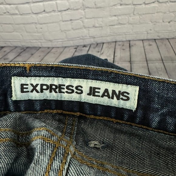 Express Jeans Men's Rocco Slim Fit Straight Leg Denim Jeans‎ W32 x L32 - Picture 5 of 7